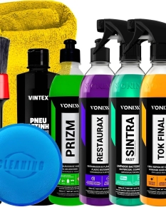Kit de Limpeza Automotiva Vonixx